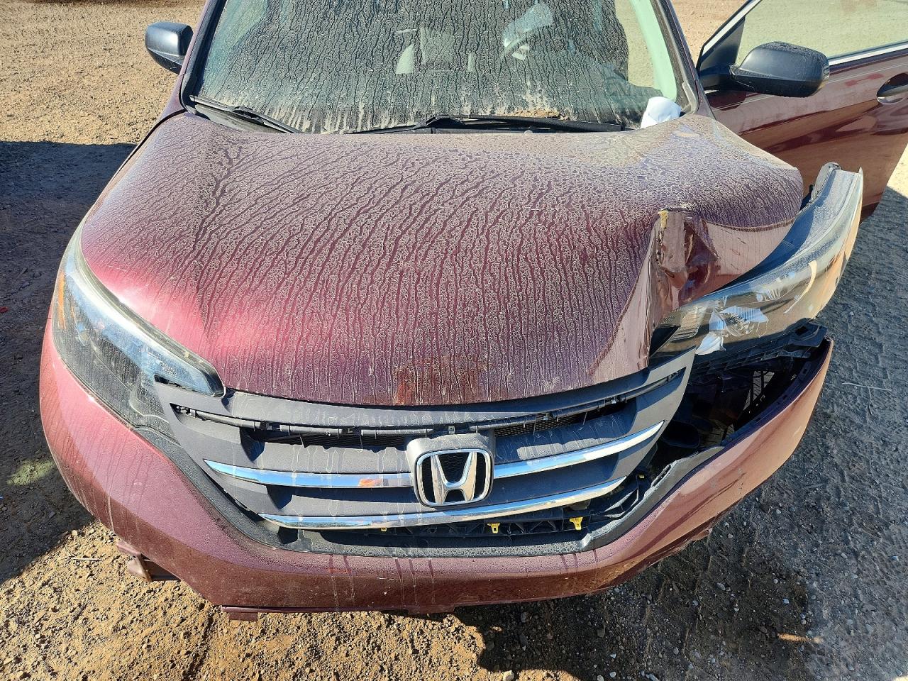 2014 Honda Cr-v Lx Бордовый vin: 5J6RM4H30EL005250