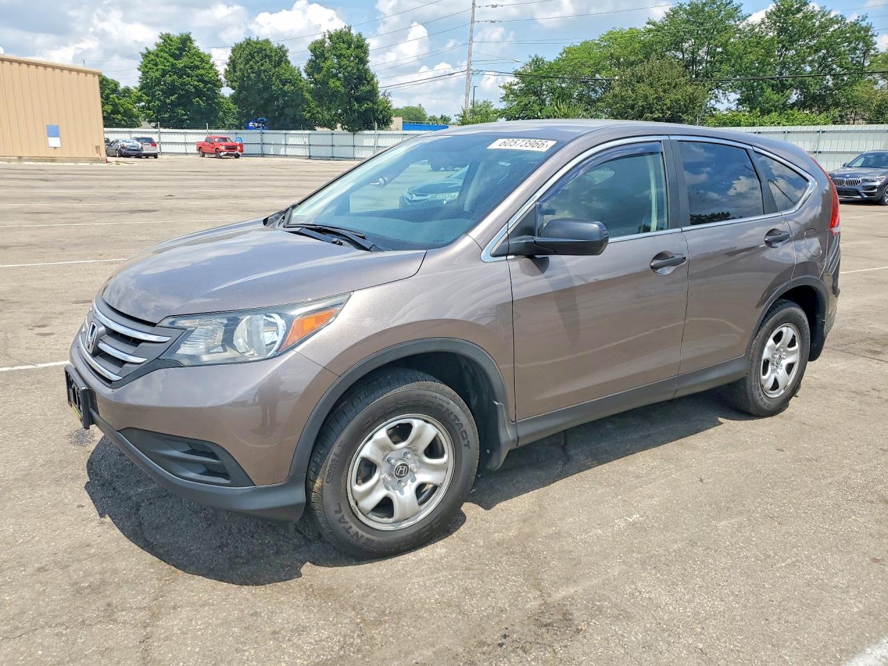 2014 Honda Cr-v Lx Коричневый vin: 5J6RM4H30EL005801