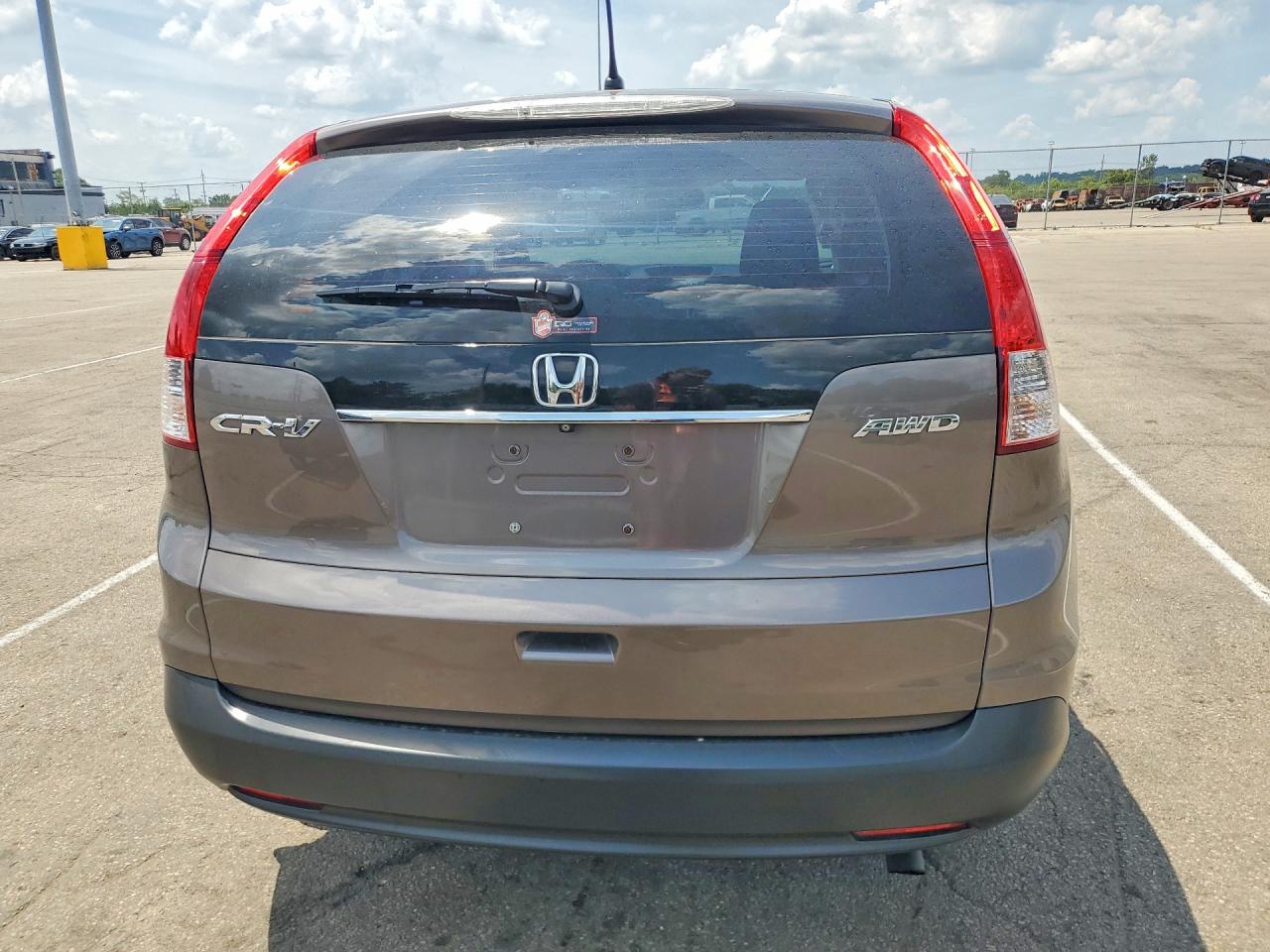2014 Honda Cr-v Lx Коричневый vin: 5J6RM4H30EL005801