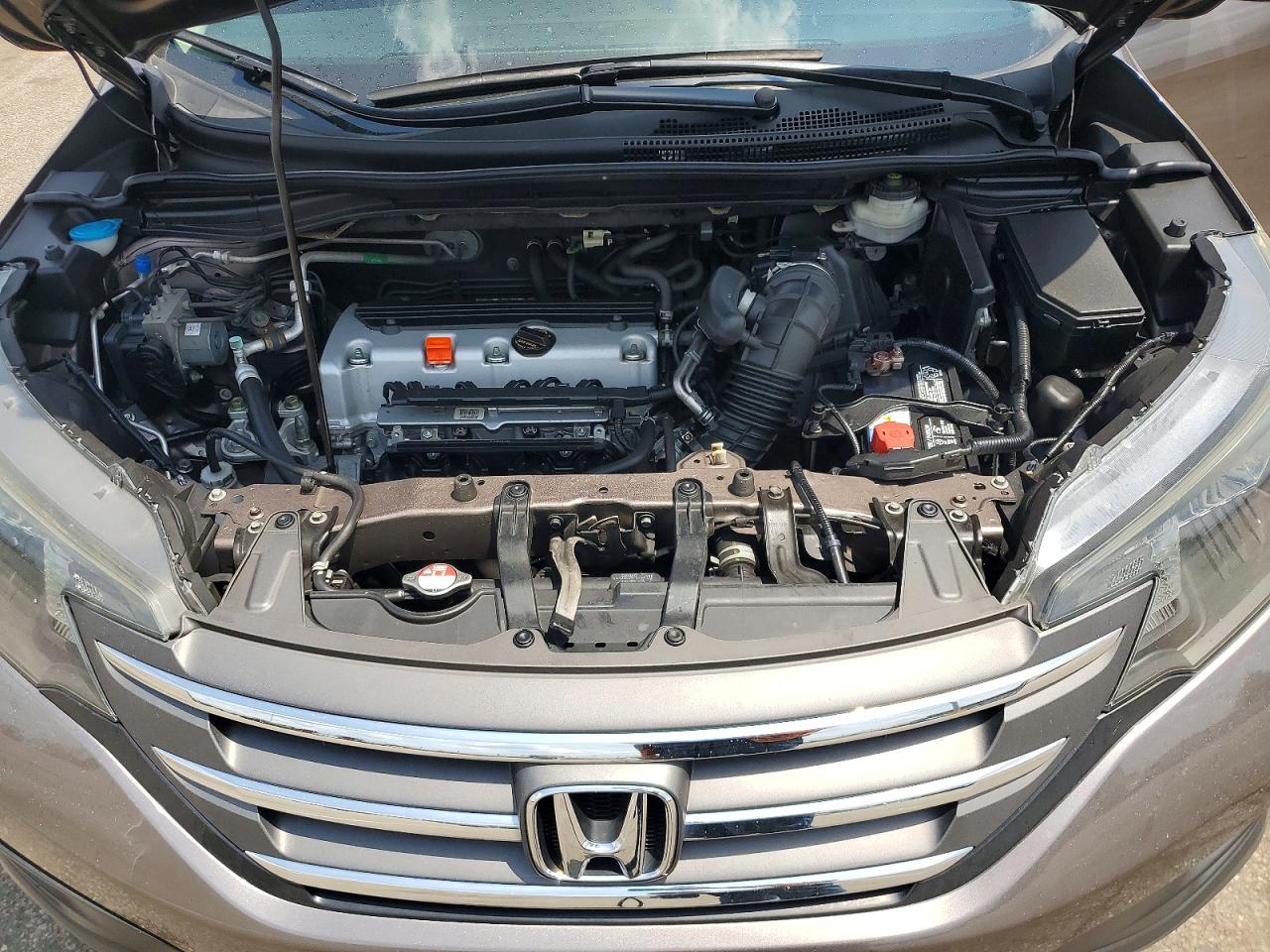 2014 Honda Cr-v Lx Коричневый vin: 5J6RM4H30EL005801