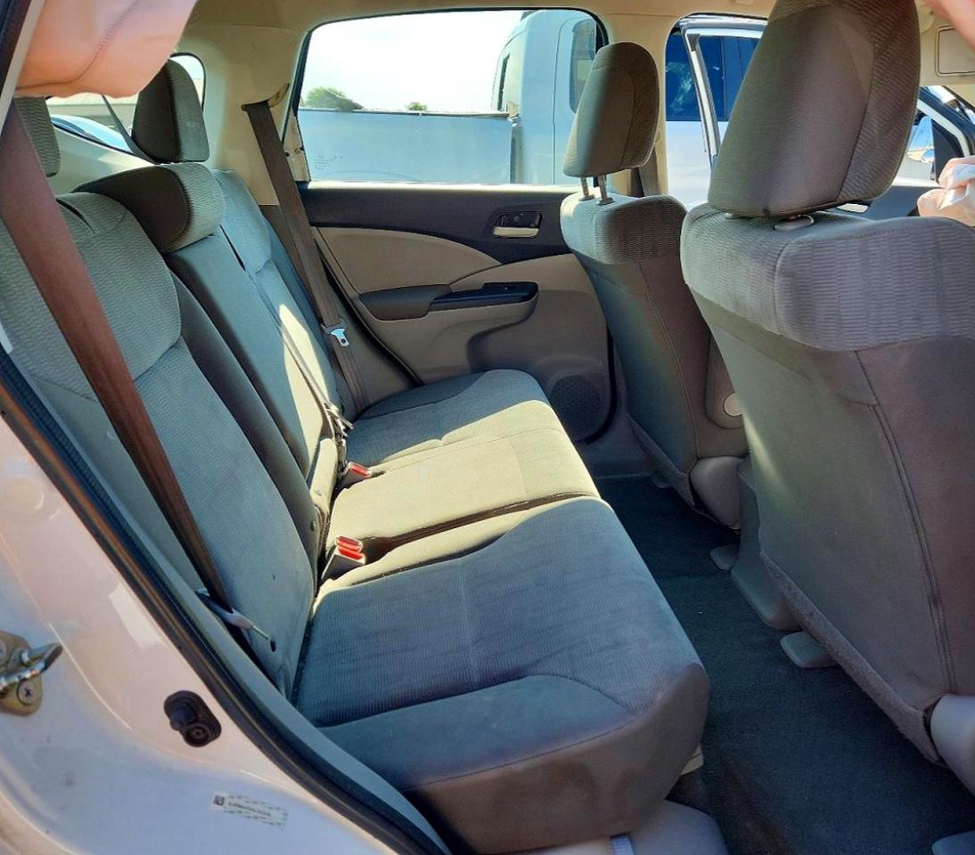 2014 Honda Cr-v Lx White vin: 5J6RM4H30EL062256