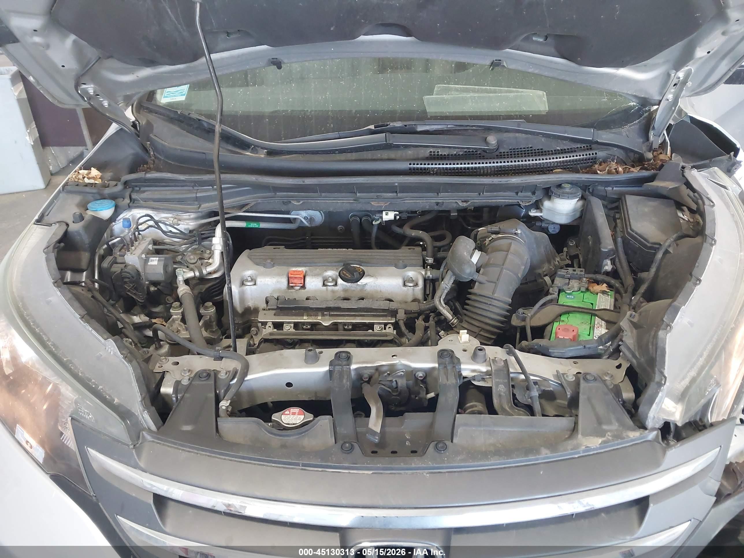 2014 Honda Cr-v Lx Silver vin: 5J6RM4H30EL070809