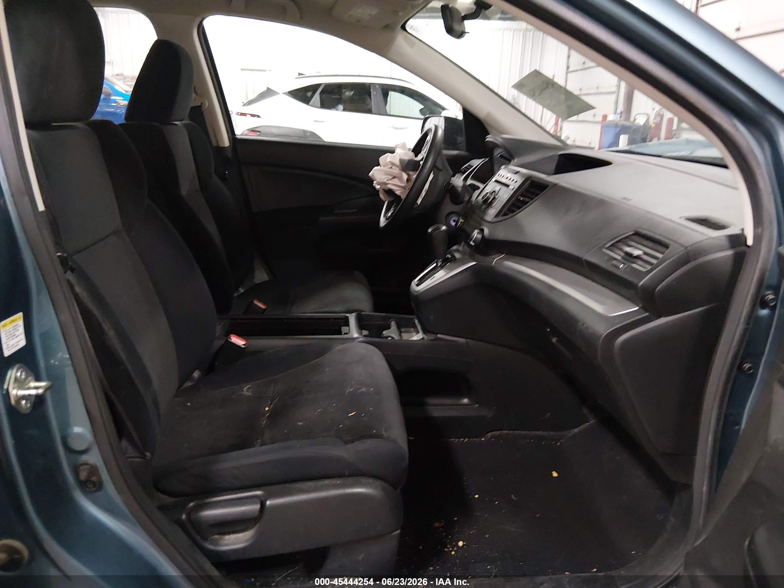 2014 Honda Cr-v Lx Blue vin: 5J6RM4H30EL096214