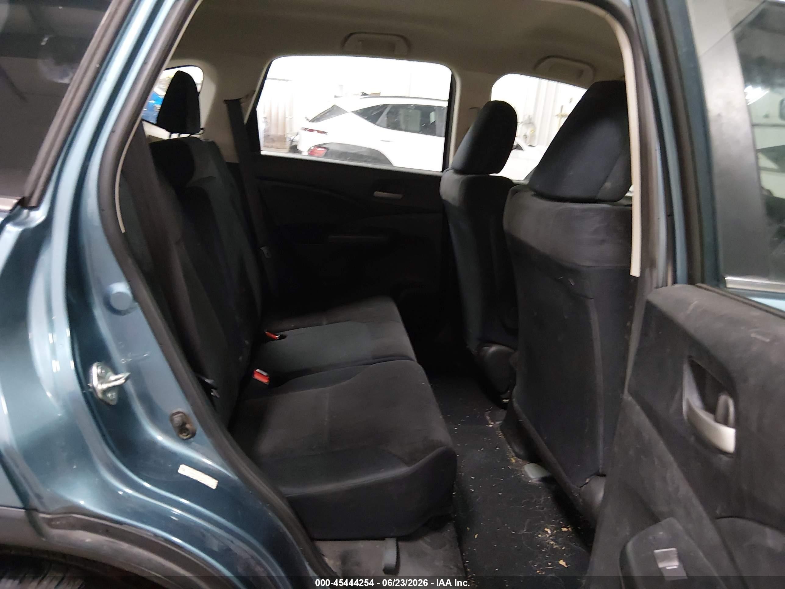 2014 Honda Cr-v Lx Blue vin: 5J6RM4H30EL096214