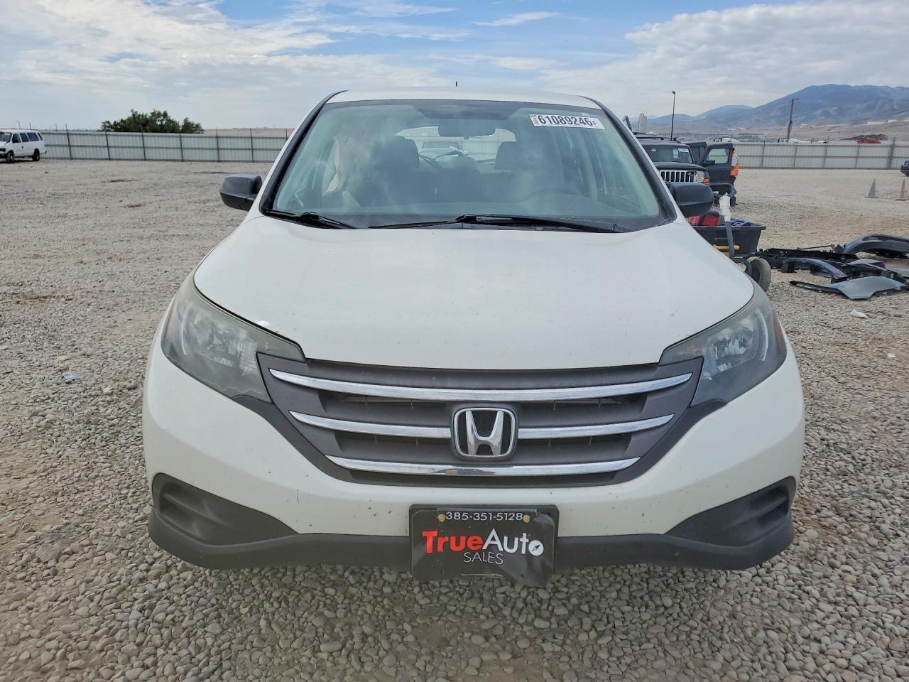 2014 Honda Cr-v Lx Белый vin: 5J6RM4H30EL098562