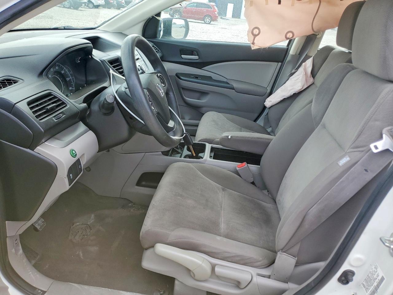 2014 Honda Cr-v Lx Белый vin: 5J6RM4H30EL098562