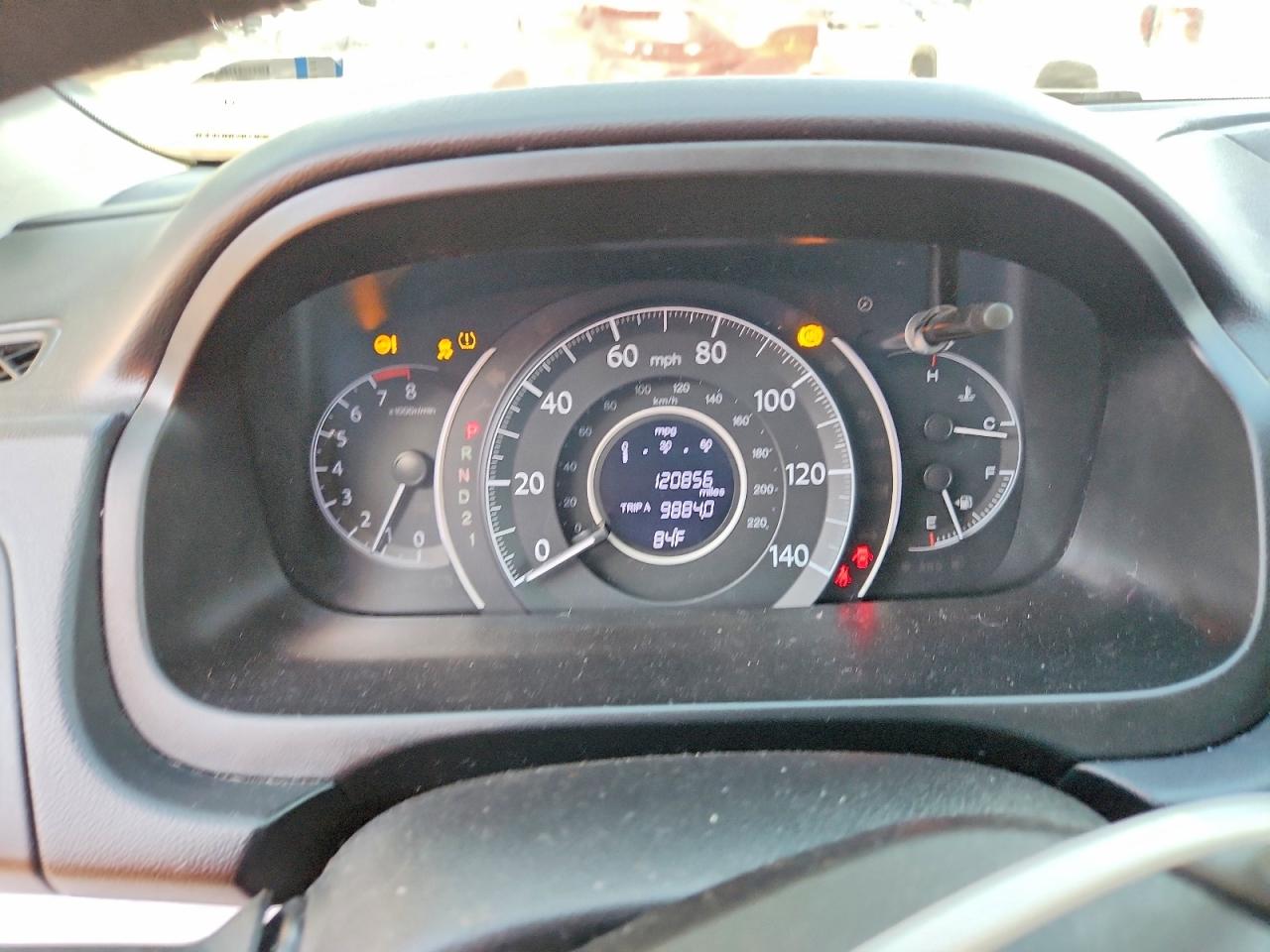 2014 Honda Cr-v Lx Burgundy vin: 5J6RM4H30EL098979