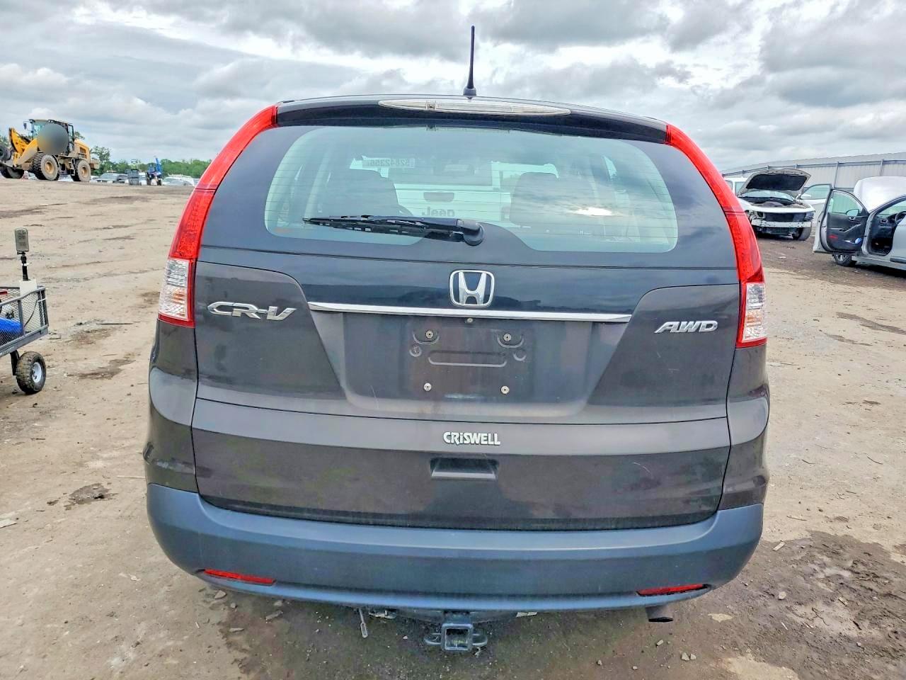 2014 Honda Cr-v Lx Угольный vin: 5J6RM4H30EL105123