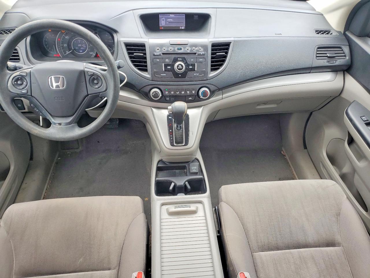 2014 Honda Cr-v Lx Burgundy vin: 5J6RM4H30EL118356