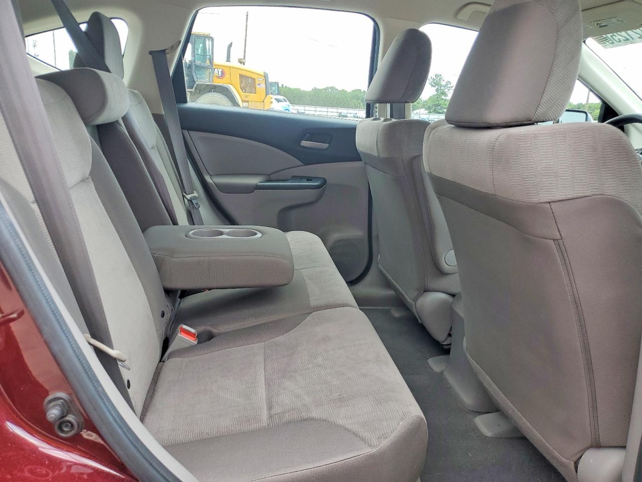 2014 Honda Cr-v Lx Burgundy vin: 5J6RM4H30EL118356