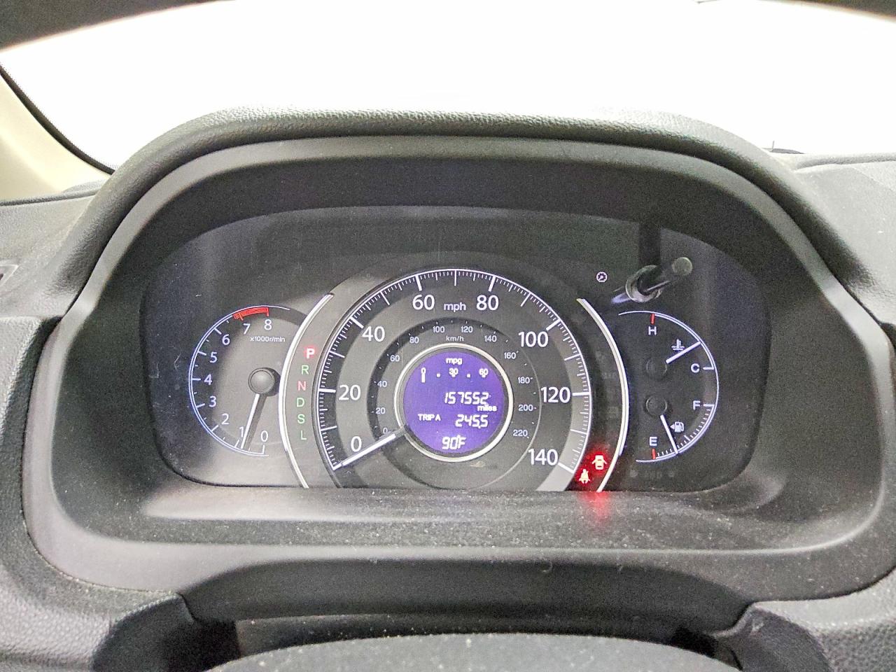 2015 Honda Cr-v Lx White vin: 5J6RM4H30FL023149