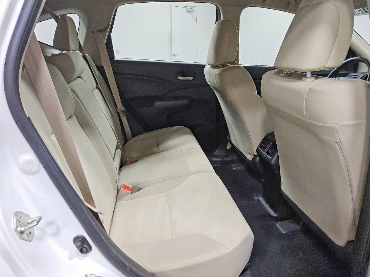 2015 Honda Cr-v Lx White vin: 5J6RM4H30FL023149