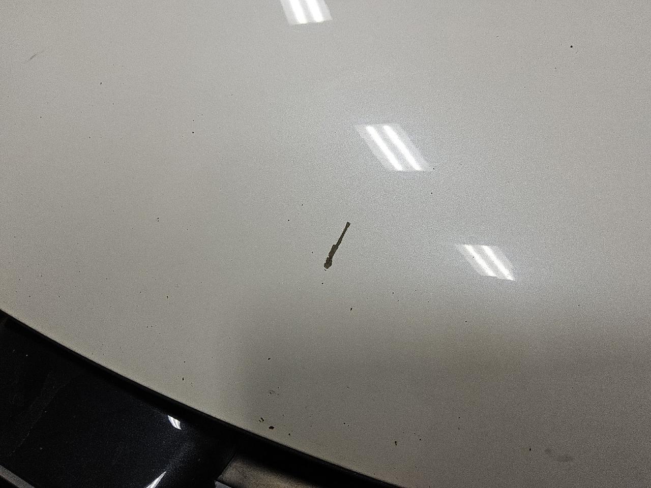 2015 Honda Cr-v Lx White vin: 5J6RM4H30FL023149 Damage: Hood, Heavy Scratch, 1 To 2 Inches