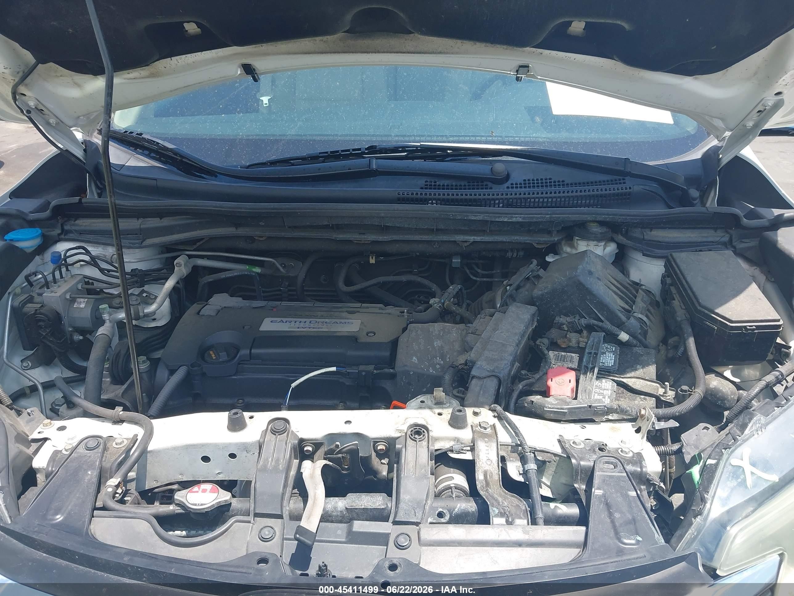 2015 Honda Cr-v Lx White vin: 5J6RM4H30FL025564