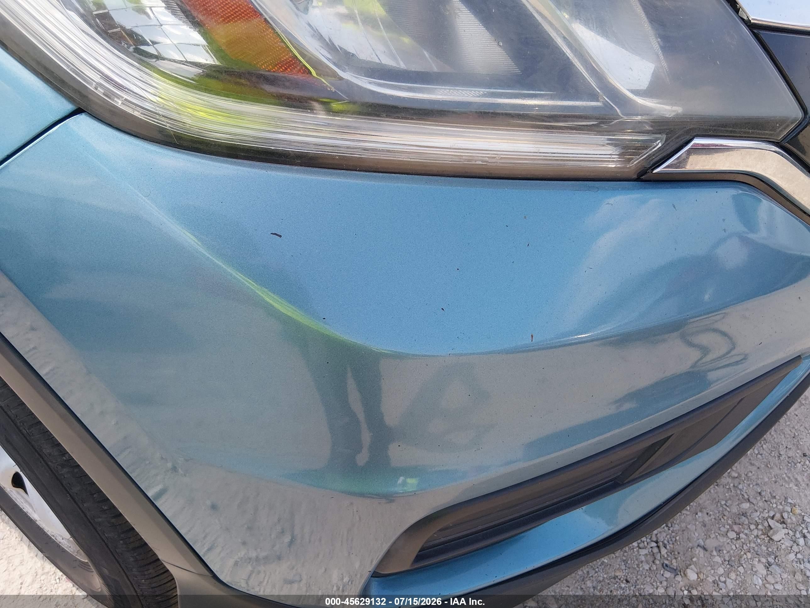 2015 Honda Cr-v Lx Синий vin: 5J6RM4H30FL050769