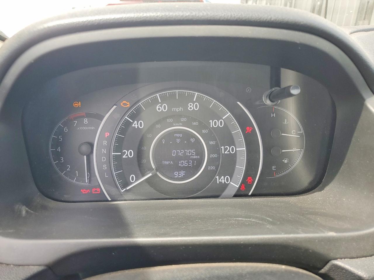 2015 Honda Cr-v Lx White vin: 5J6RM4H30FL068236