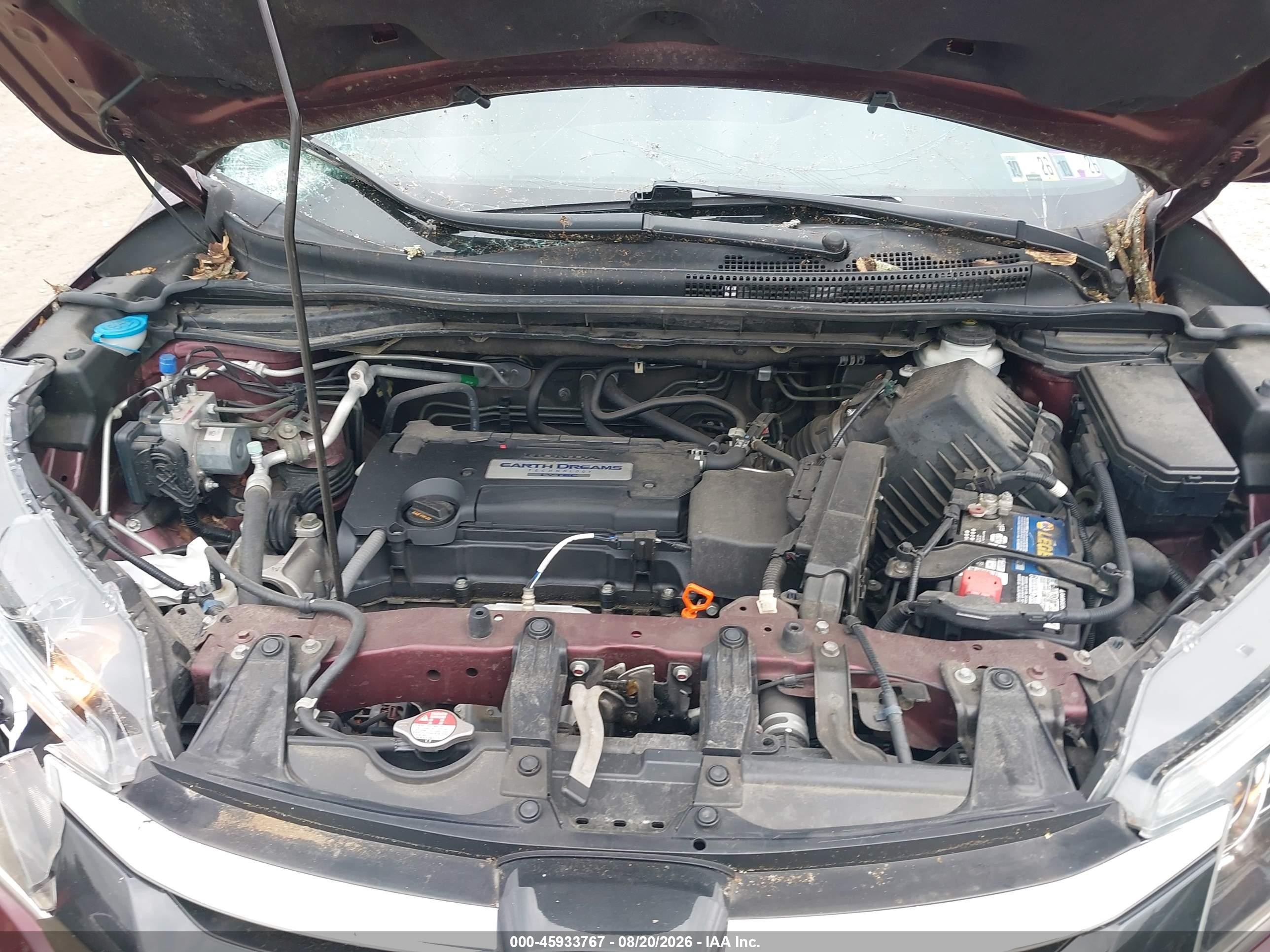 2015 Honda Cr-v Lx Maroon vin: 5J6RM4H30FL076059