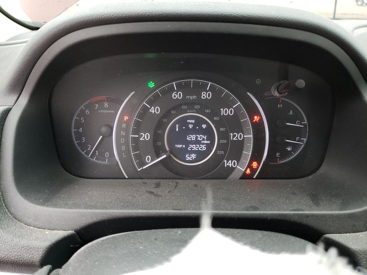 2015 Honda Cr-v Lx Burgundy vin: 5J6RM4H30FL113255