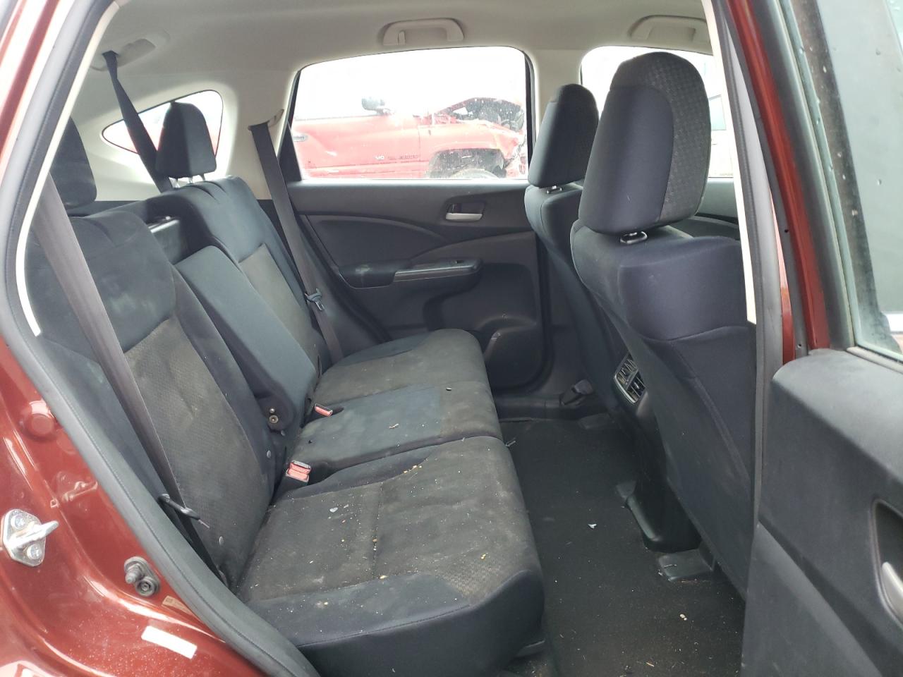 2015 Honda Cr-v Lx Burgundy vin: 5J6RM4H30FL113255