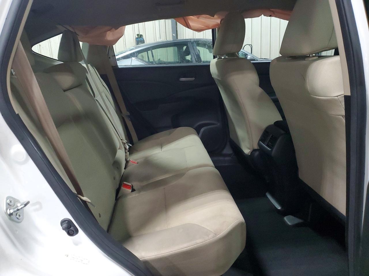 2015 Honda Cr-v Lx White vin: 5J6RM4H30FL117984