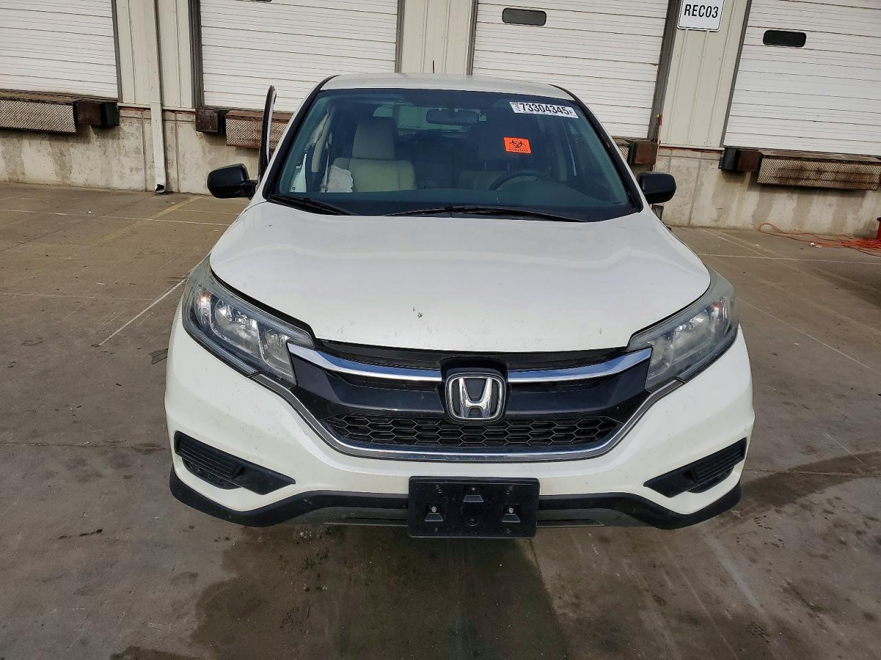 2016 Honda Cr-v Lx Белый vin: 5J6RM4H30GL134947