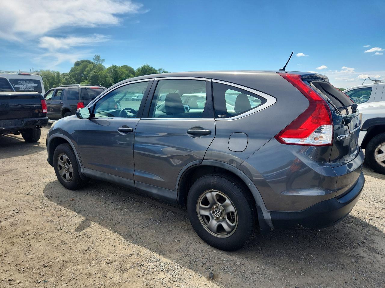2012 Honda Cr-v Lx Gray vin: 5J6RM4H31CL032731