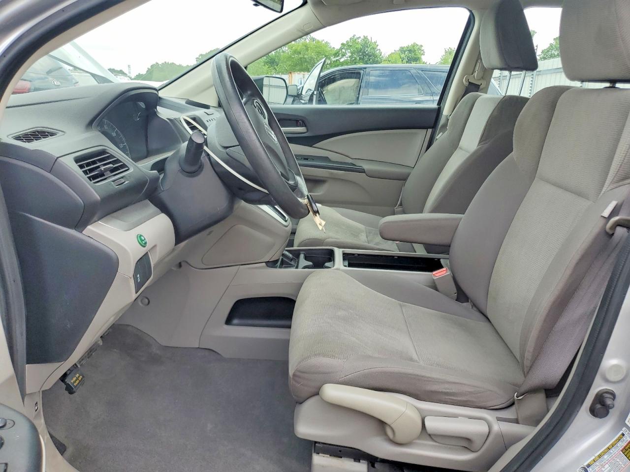 2013 Honda Cr-v Lx Silver vin: 5J6RM4H31DL013548