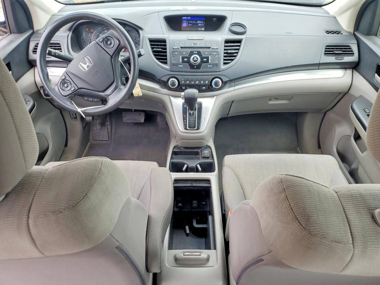 2013 Honda Cr-v Lx Silver vin: 5J6RM4H31DL013548