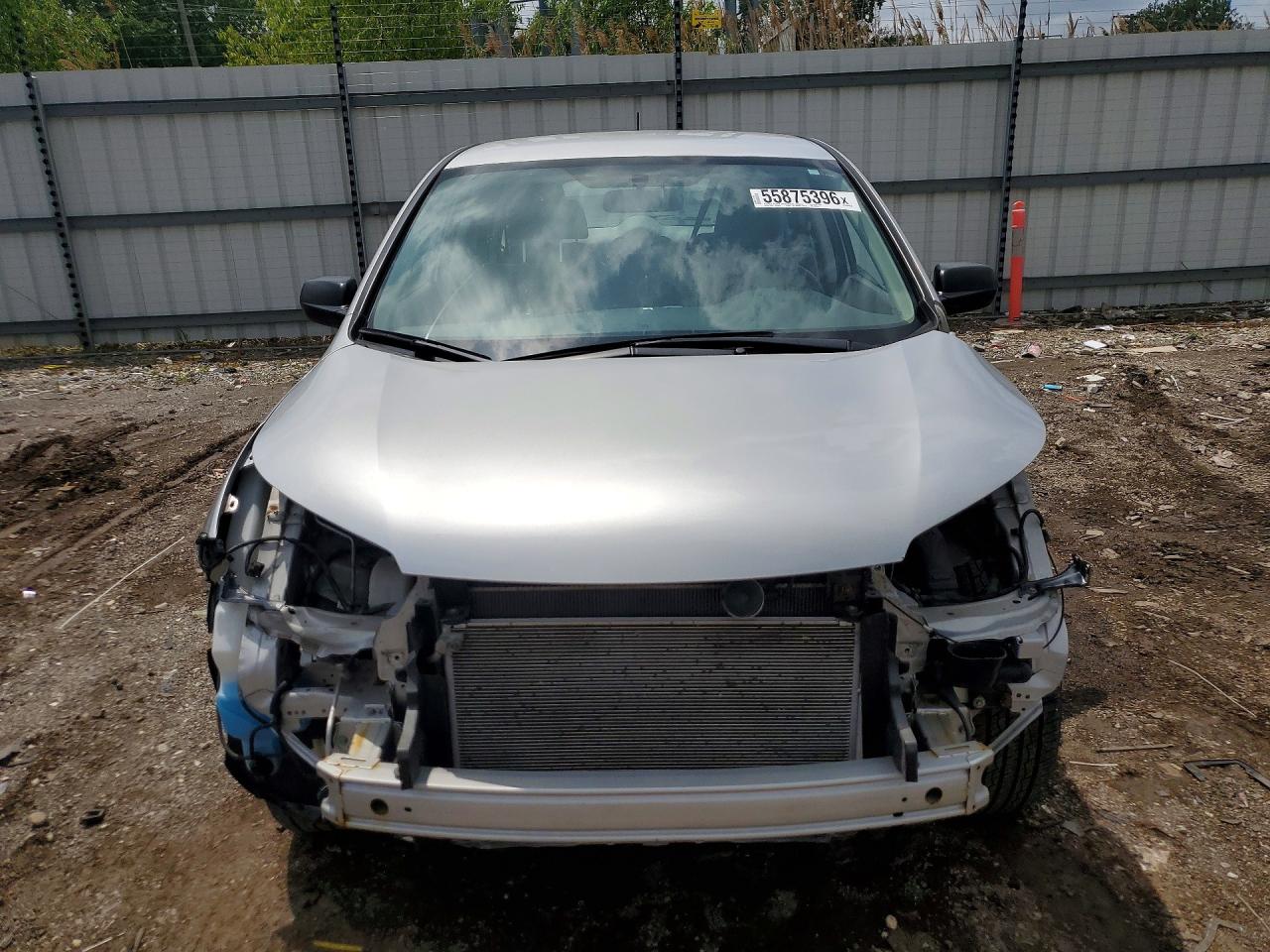 2013 Honda Cr-v Lx Silver vin: 5J6RM4H31DL013548