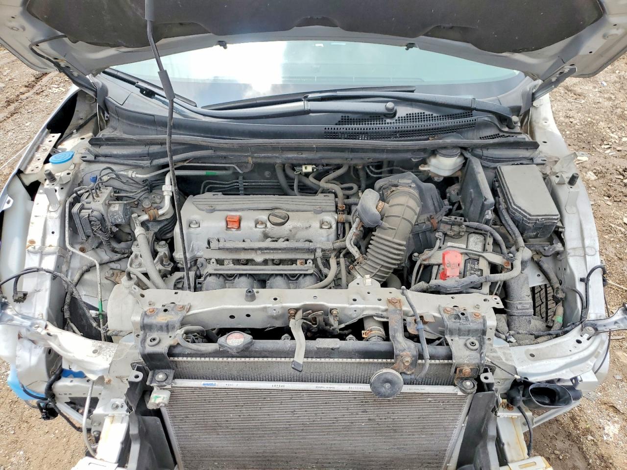 2013 Honda Cr-v Lx Silver vin: 5J6RM4H31DL013548