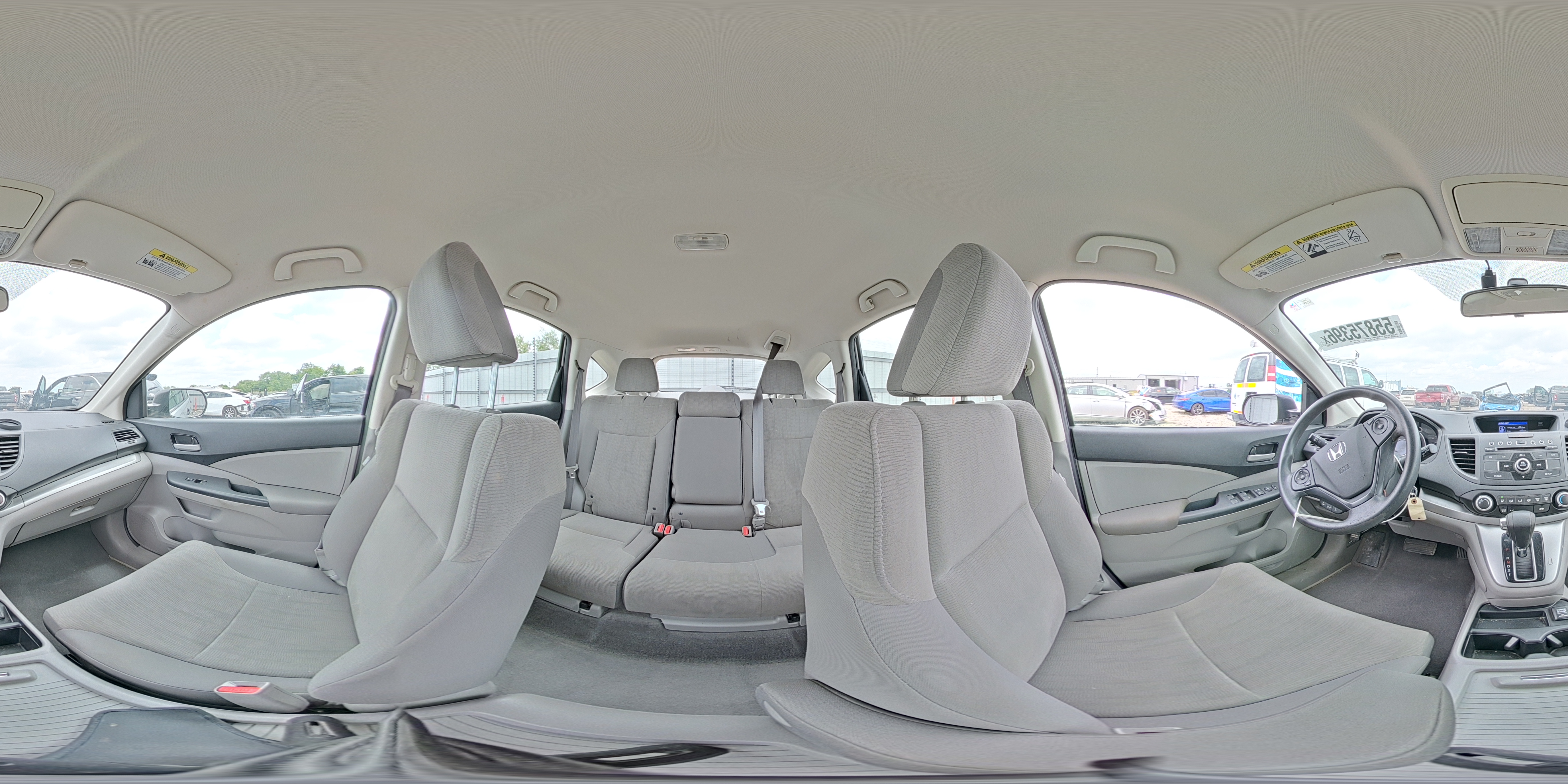 2013 Honda Cr-v Lx Silver vin: 5J6RM4H31DL013548