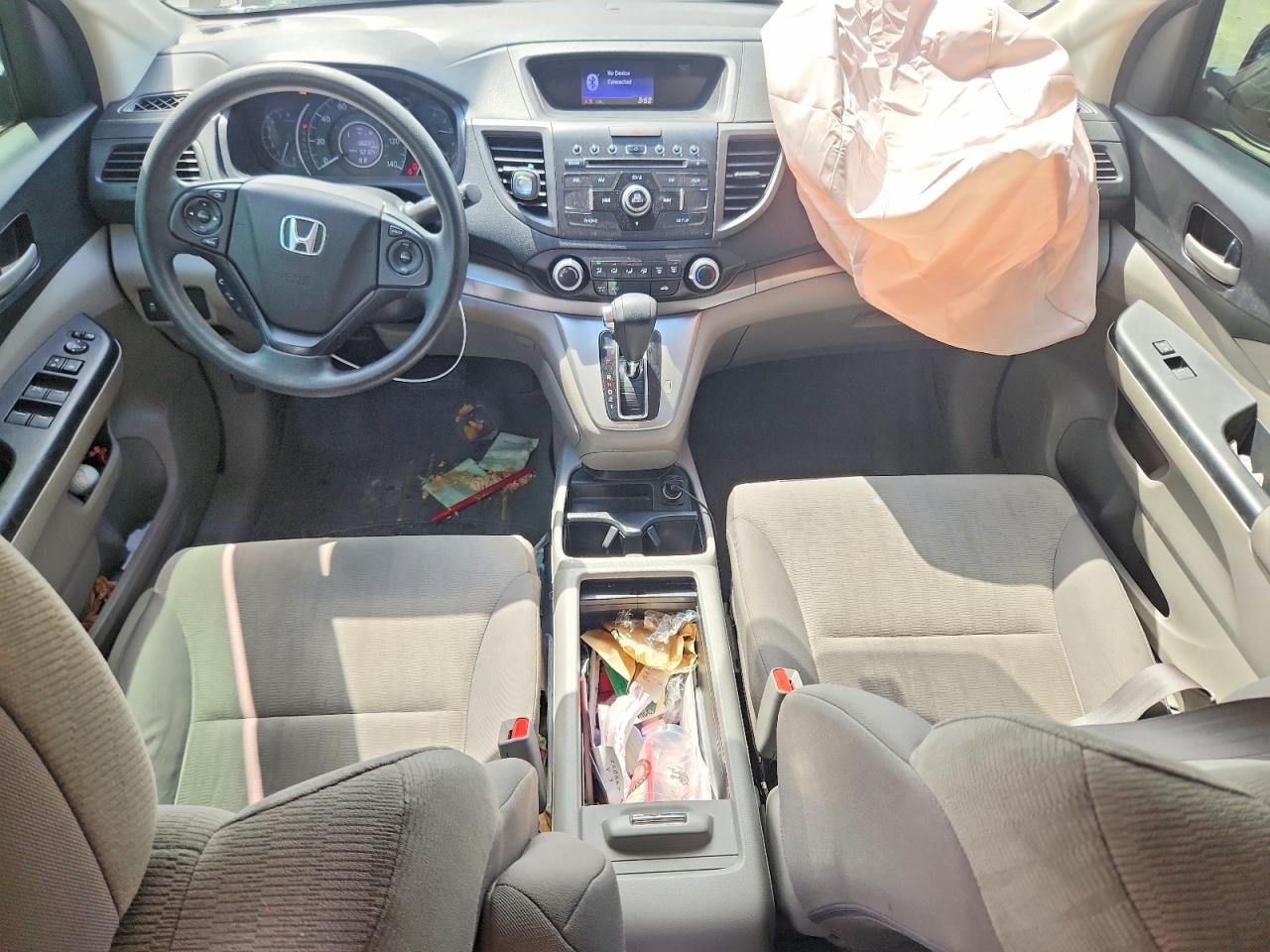 2013 Honda Cr-v Lx White vin: 5J6RM4H31DL022041