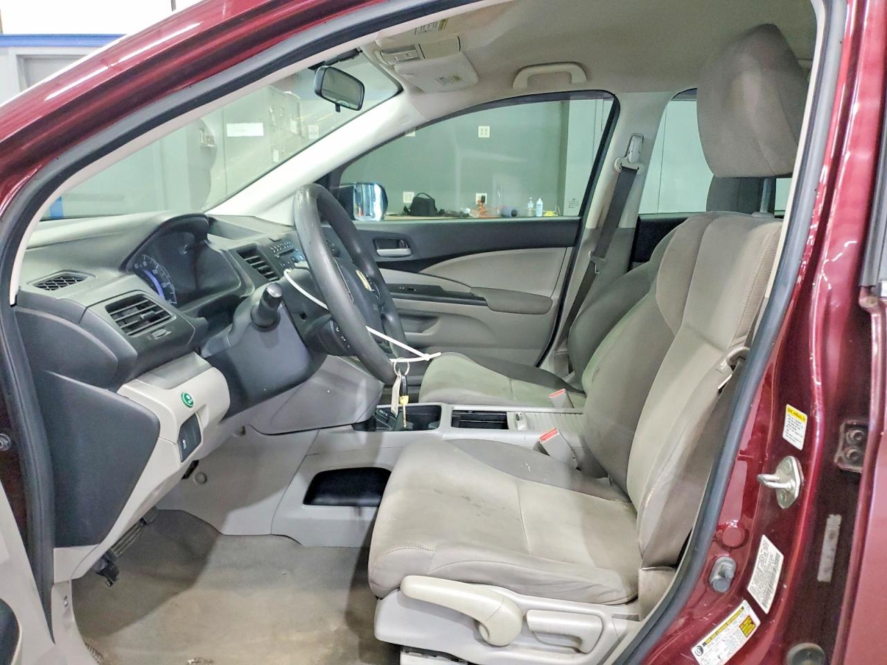 2013 Honda Cr-v Lx Burgundy vin: 5J6RM4H31DL035209
