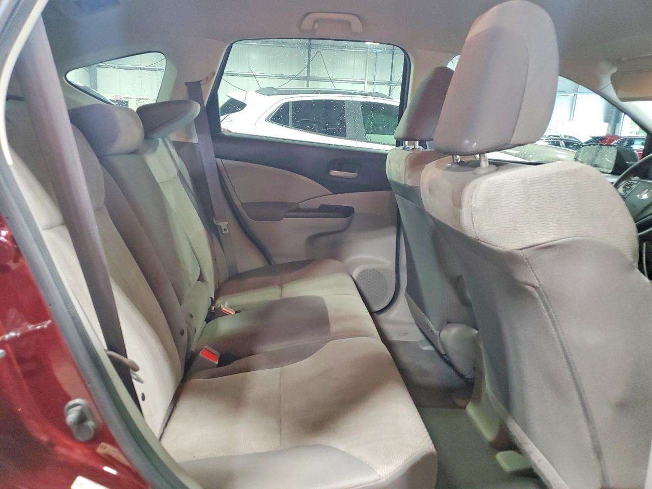 2013 Honda Cr-v Lx Burgundy vin: 5J6RM4H31DL052592