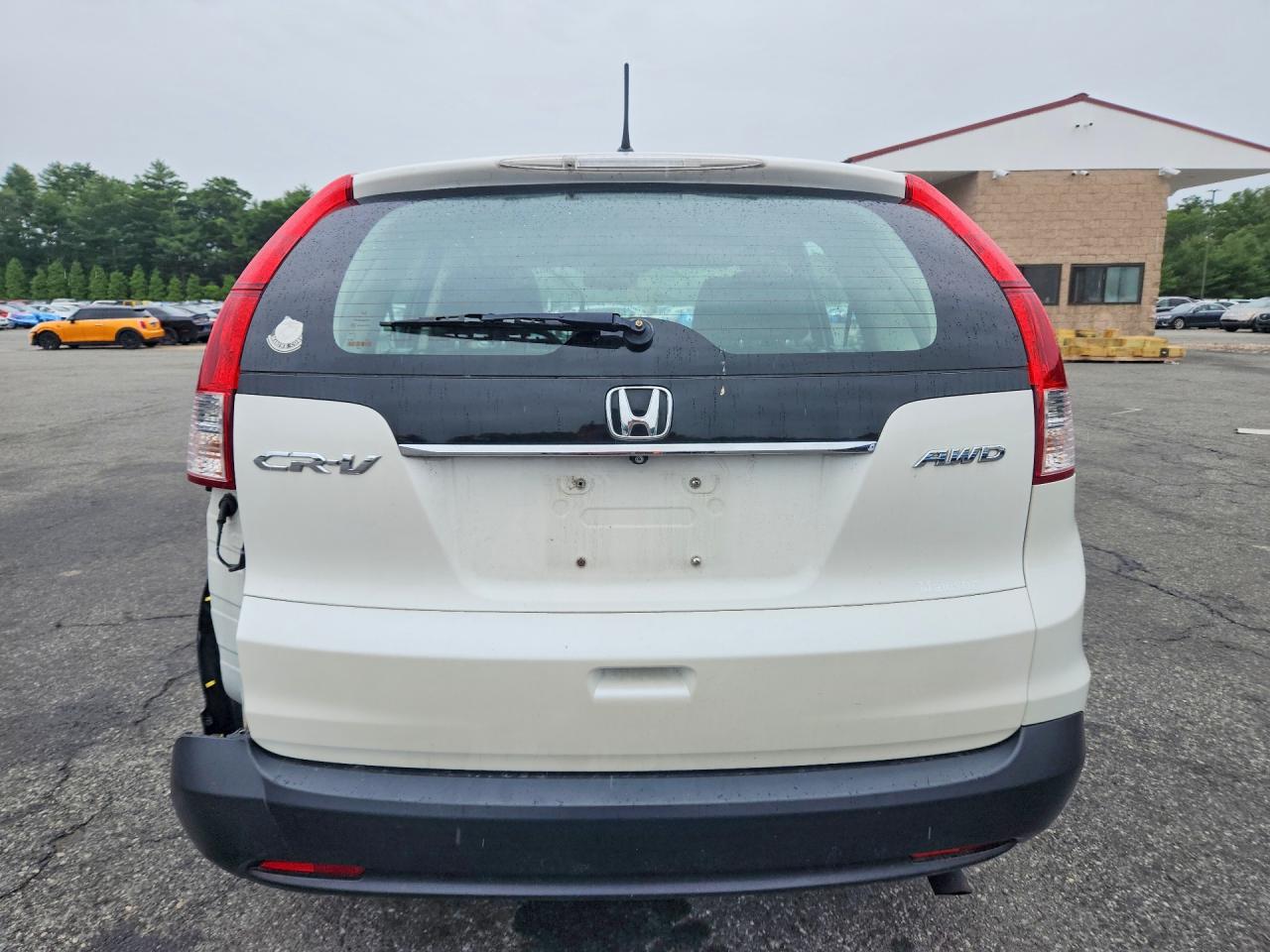 2013 Honda Cr-v Lx White vin: 5J6RM4H31DL077721