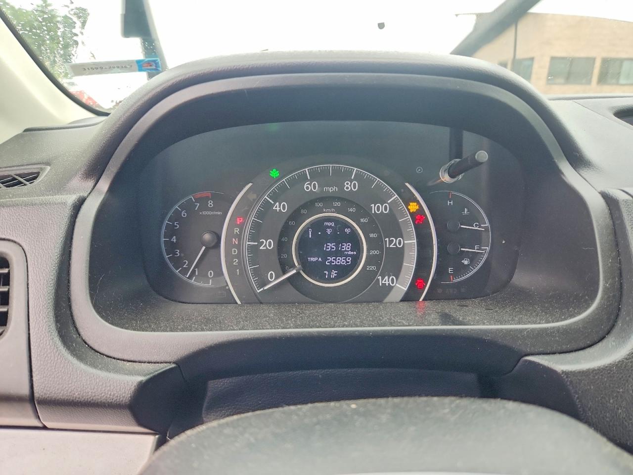 2013 Honda Cr-v Lx White vin: 5J6RM4H31DL077721