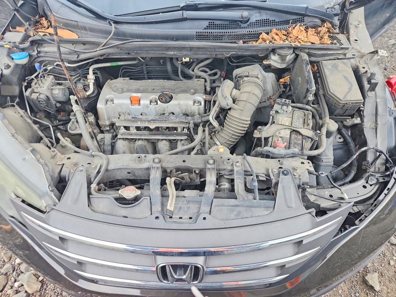 2014 Honda Cr-v Lx Brown vin: 5J6RM4H31EL043487