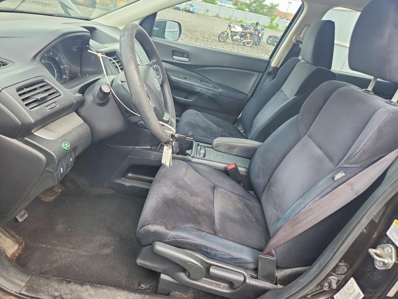 2014 Honda Cr-v Lx Brown vin: 5J6RM4H31EL043487