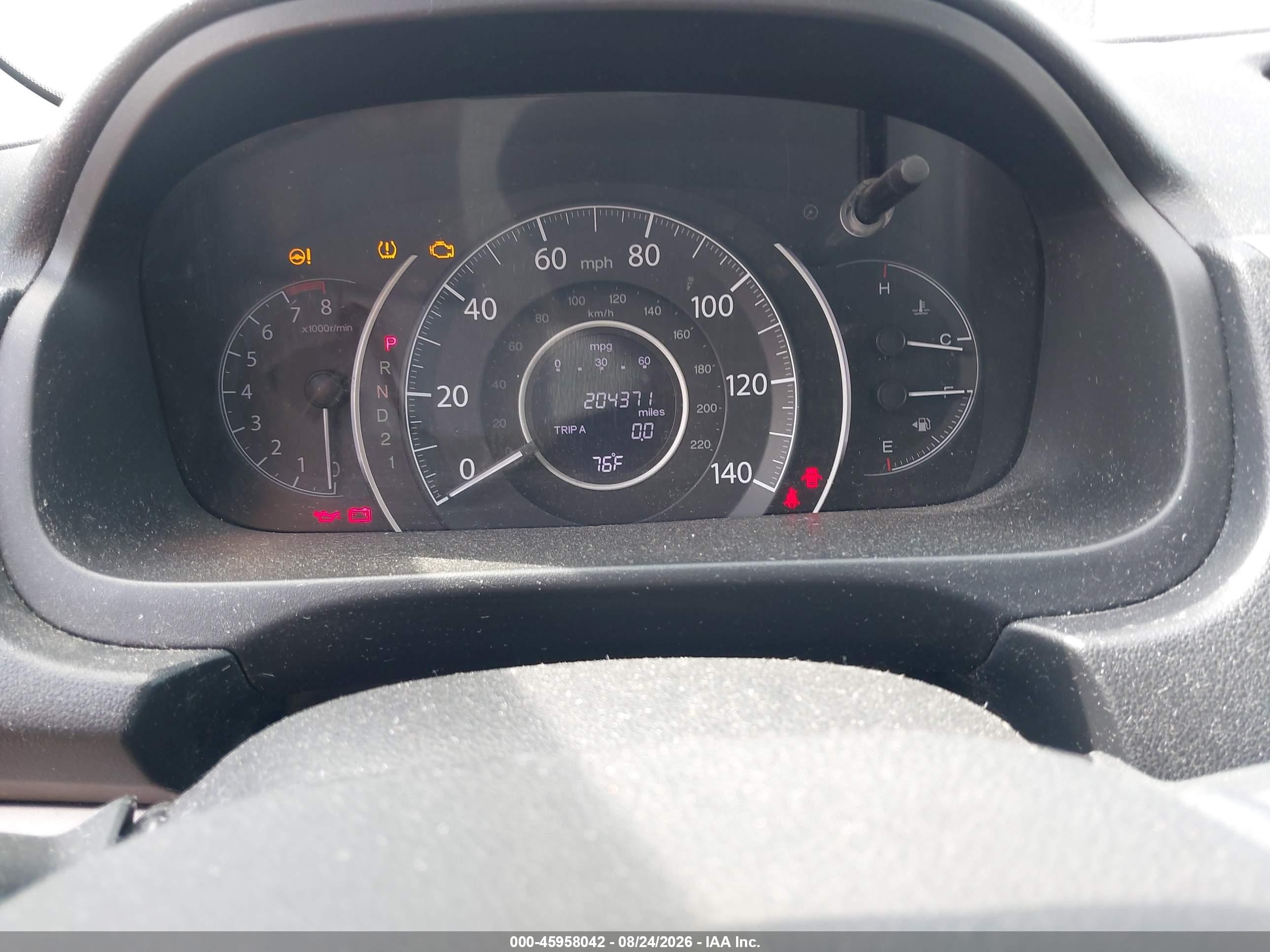 2014 Honda Cr-v Lx Белый vin: 5J6RM4H31EL063884
