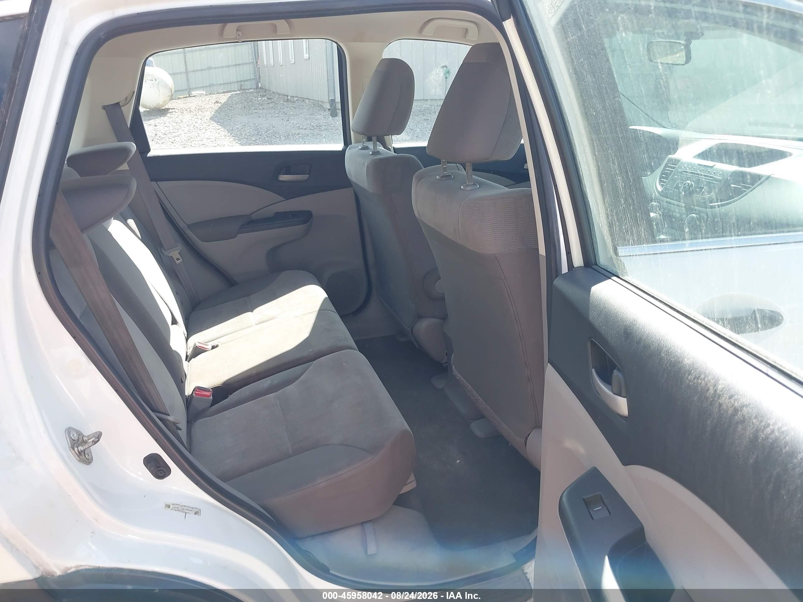 2014 Honda Cr-v Lx Белый vin: 5J6RM4H31EL063884