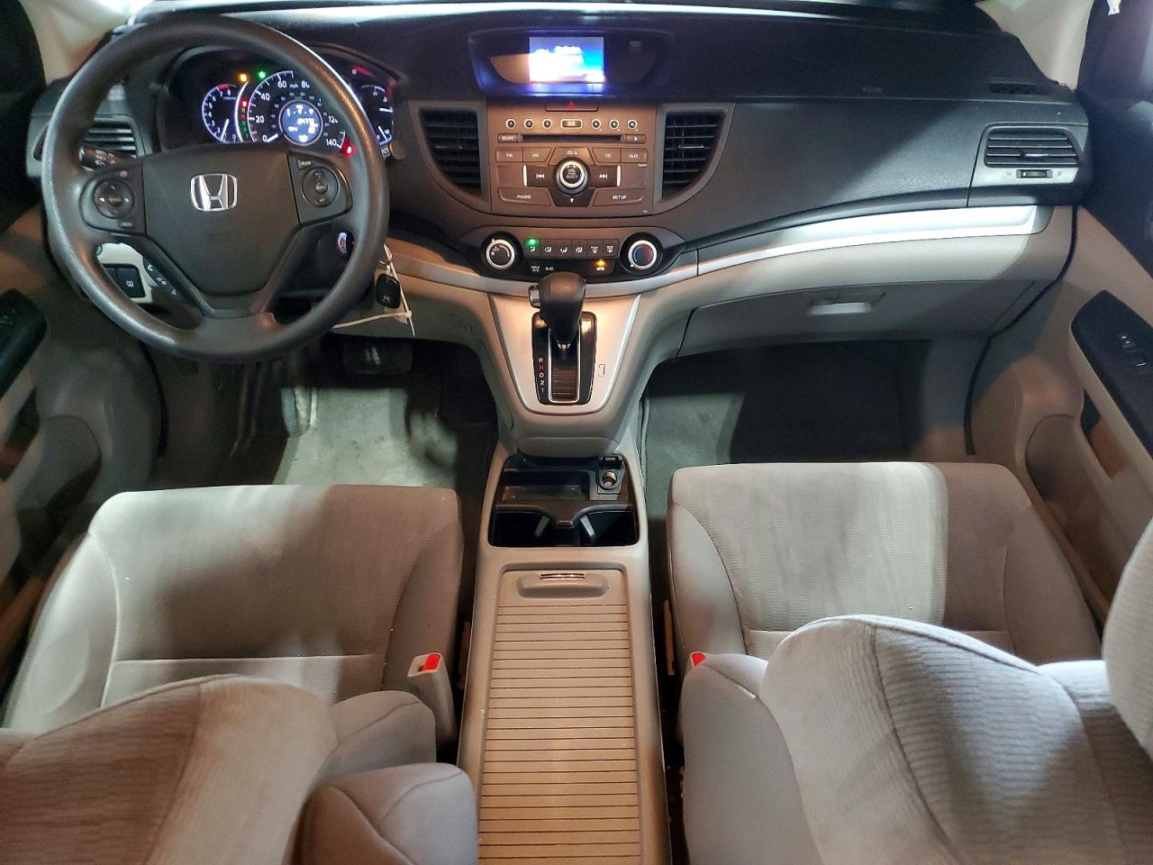 2014 Honda Cr-v Lx Burgundy vin: 5J6RM4H31EL077719