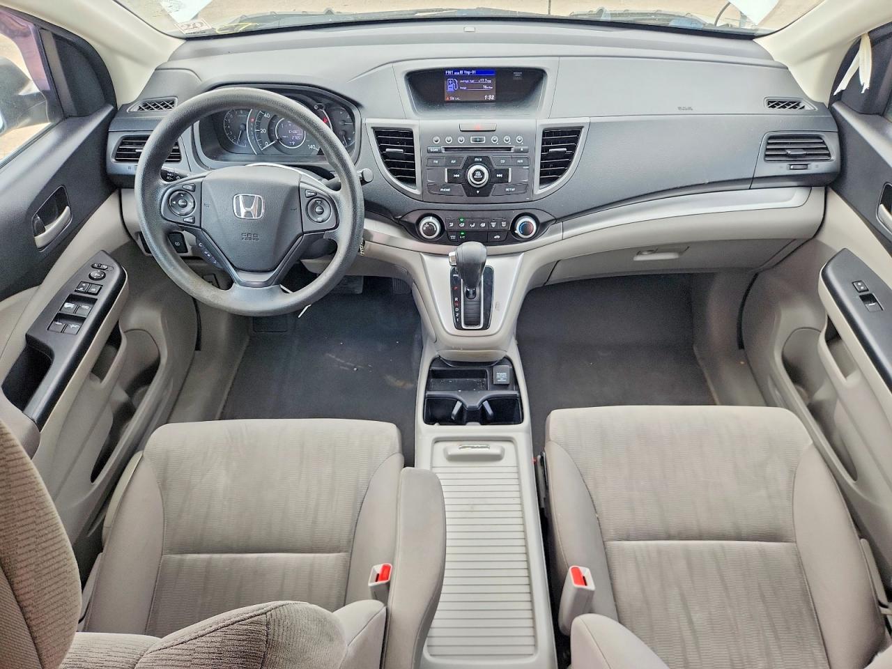 2014 Honda Cr-v Lx White vin: 5J6RM4H31EL093306