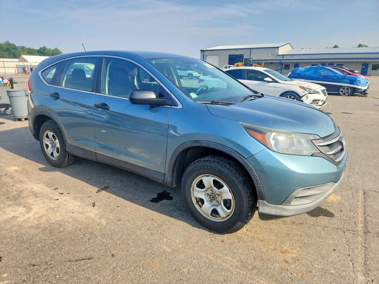 2014 Honda Cr-v Lx Teal vin: 5J6RM4H31EL104594