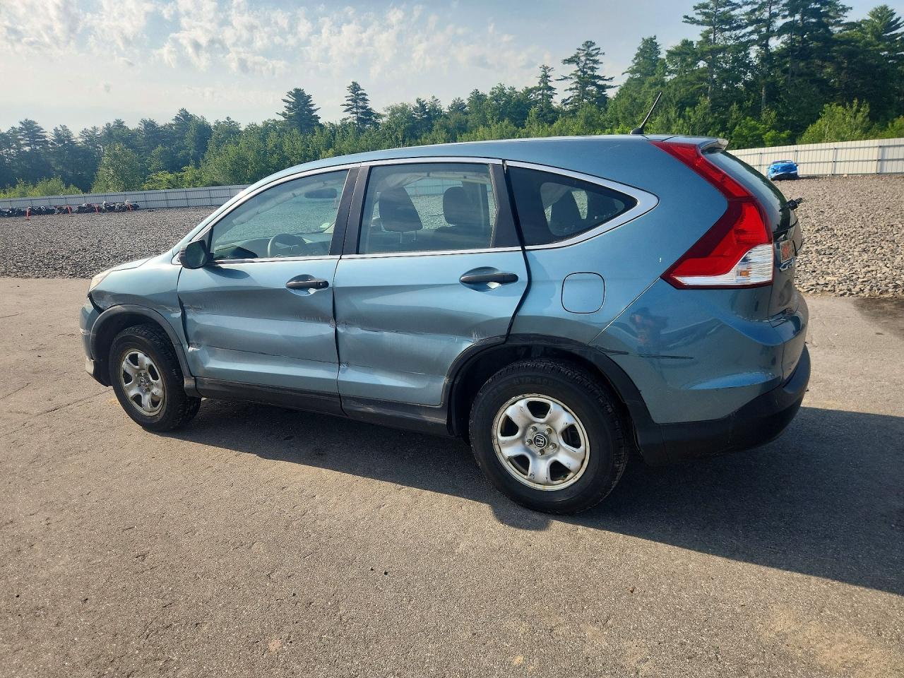 2014 Honda Cr-v Lx Teal vin: 5J6RM4H31EL104594