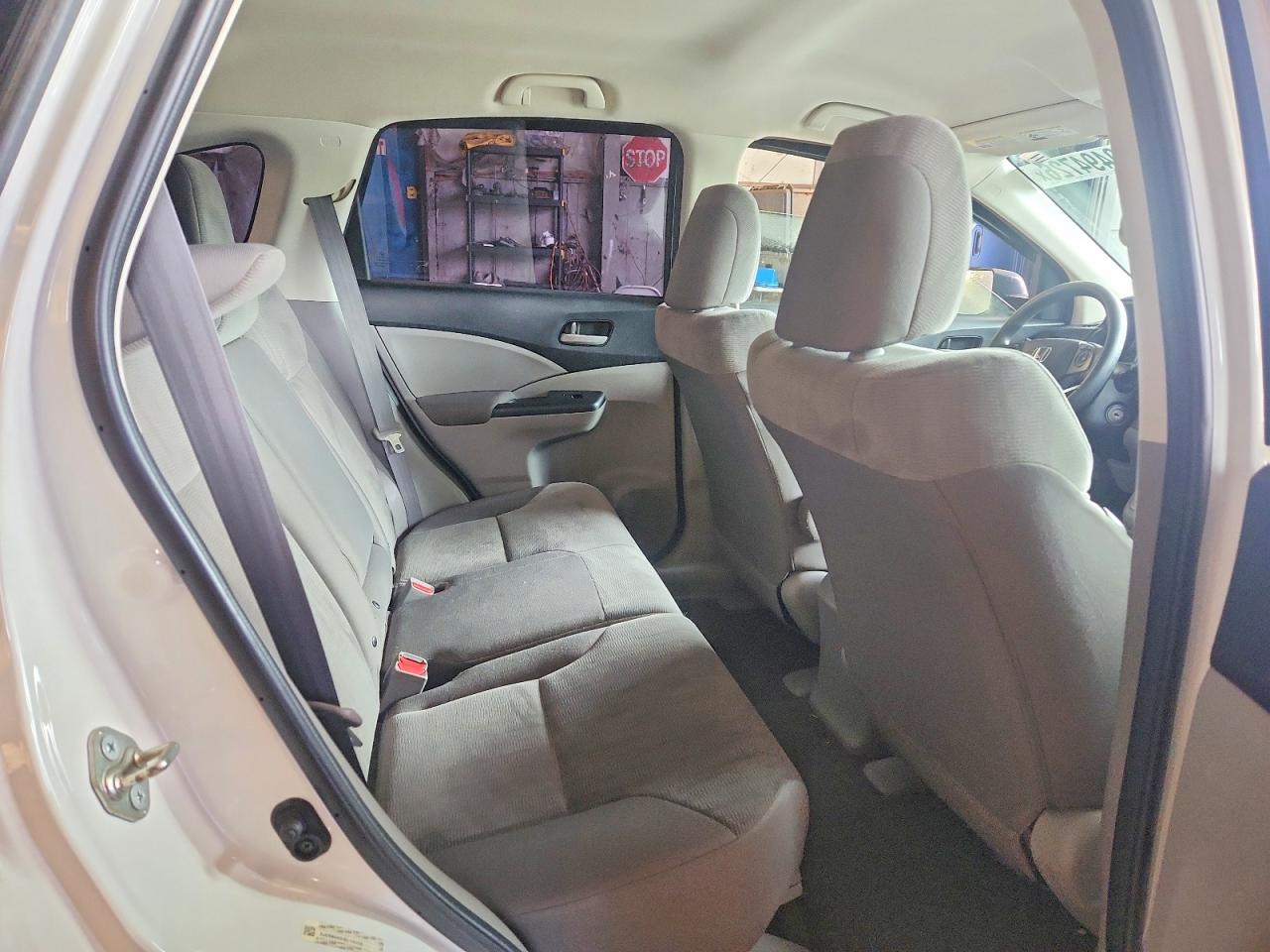 2014 Honda Cr-v Lx White vin: 5J6RM4H31EL110136