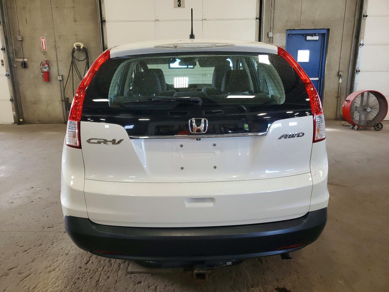 2014 Honda Cr-v Lx White vin: 5J6RM4H31EL115370