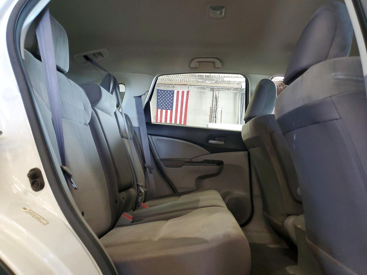 2014 Honda Cr-v Lx White vin: 5J6RM4H31EL115370