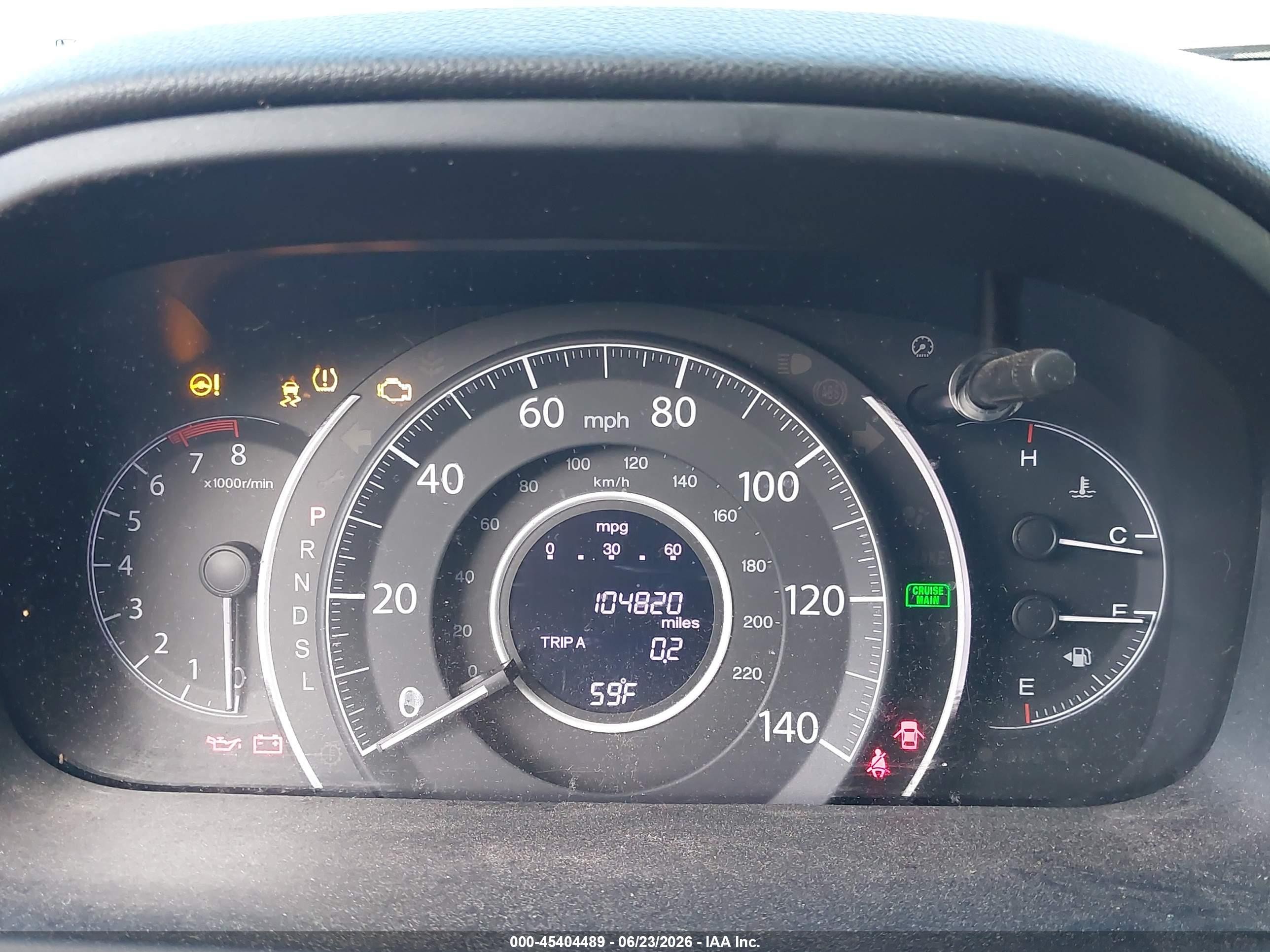 2015 Honda Cr-v Lx Gray vin: 5J6RM4H31FL039750
