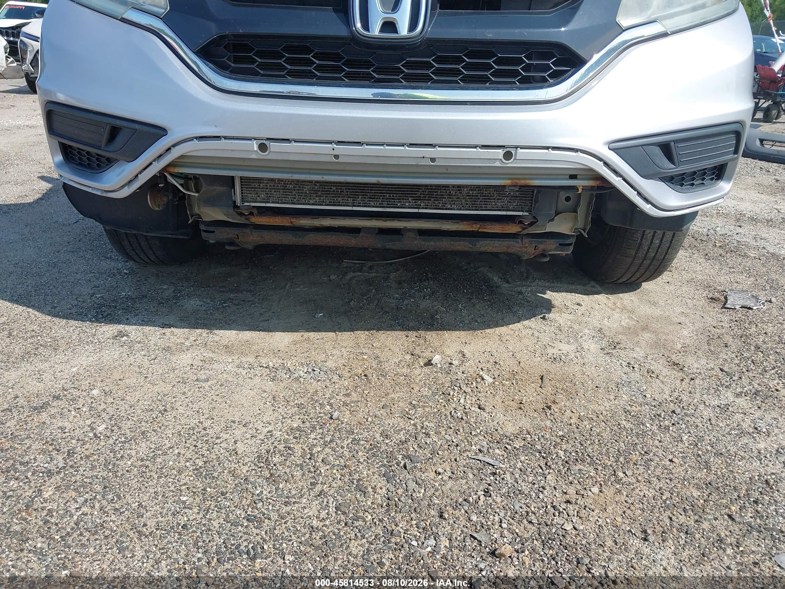 2015 Honda Cr-v Lx Silver vin: 5J6RM4H31FL039800