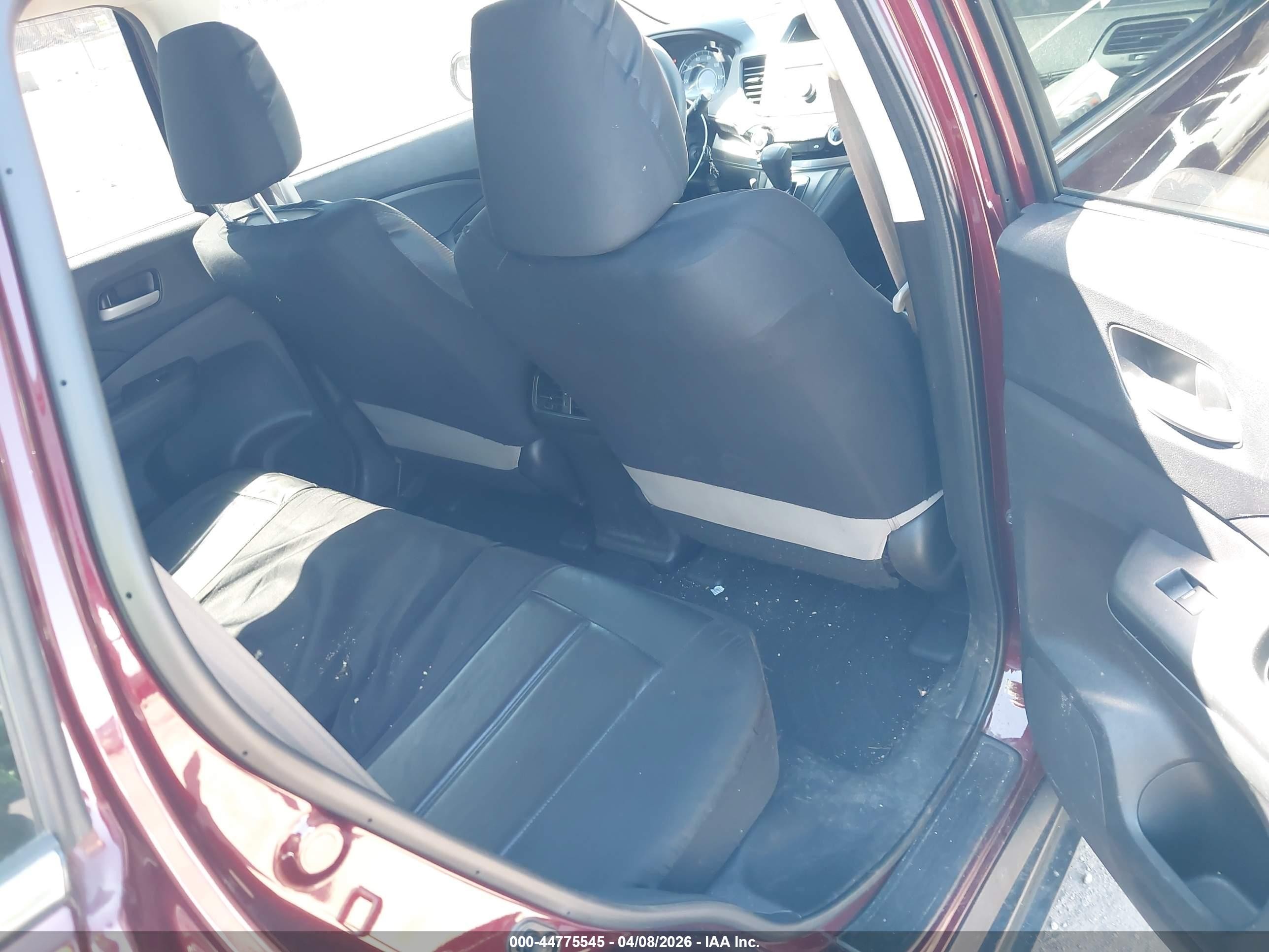 2015 Honda Cr-v Lx Красный vin: 5J6RM4H31FL046035